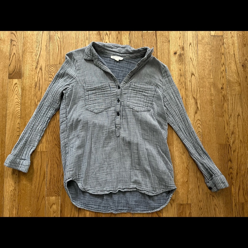 BEACHLUNCHLOUNGE 3/4 Button down